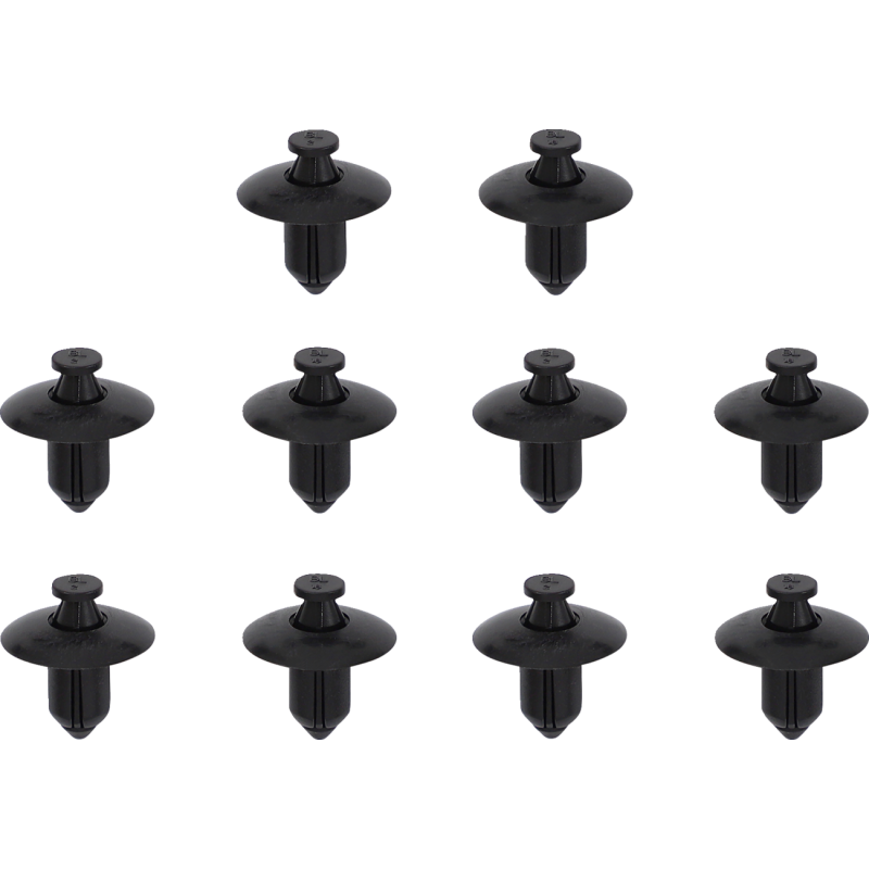 (10) M8 Nylon Push Rivets (10Pk)