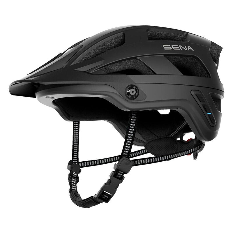 M1 EVO SENA  MTB HELMET MATT BLACK L SIZE