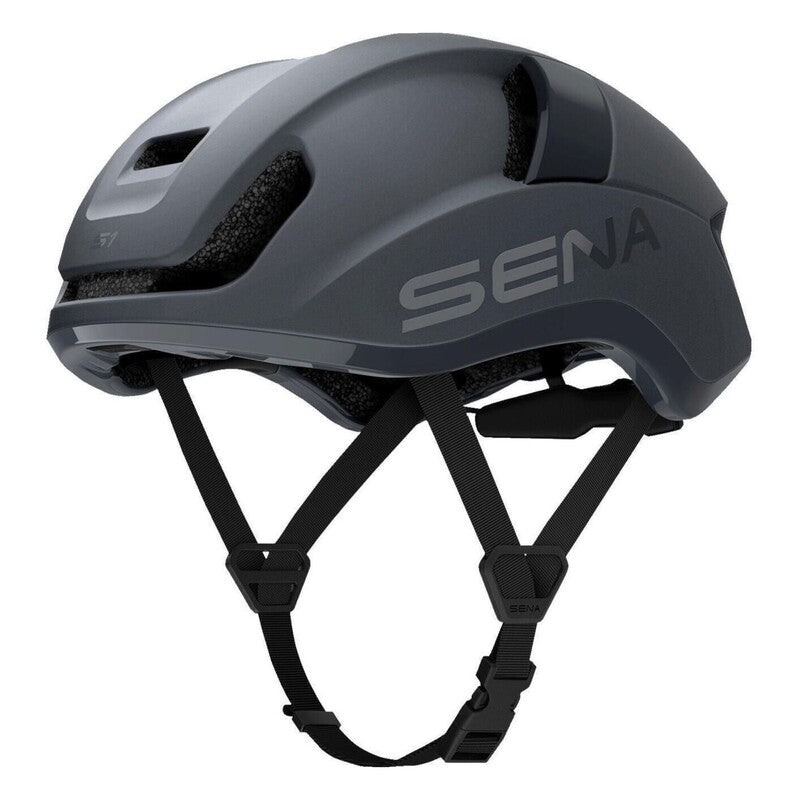 S1 SMART CYCLING HELMET MATTE GRAY L SIZE