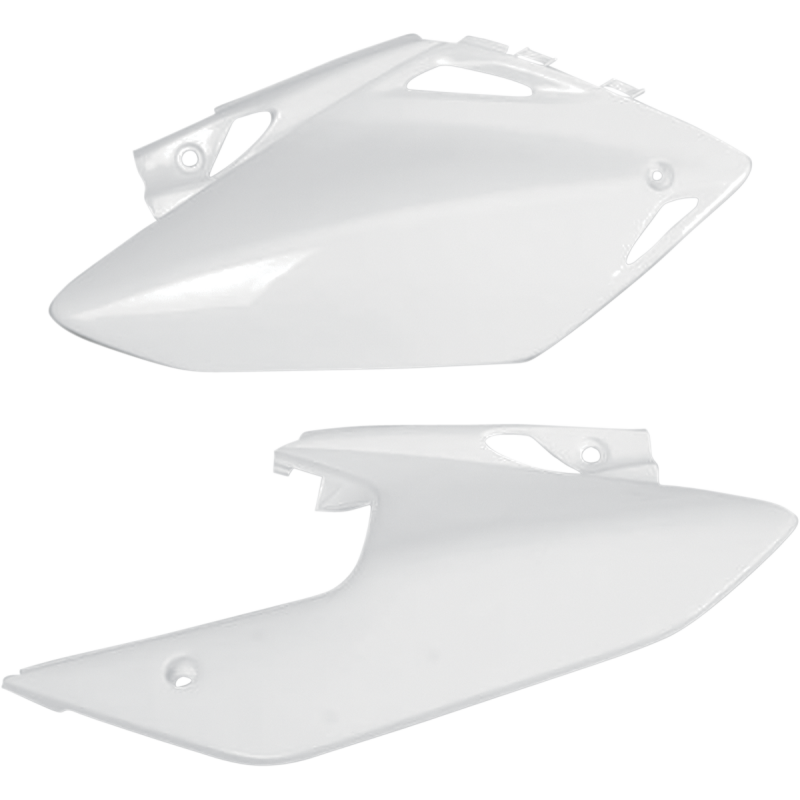 CRF450X 05-08 SIDE PANELS WHITE