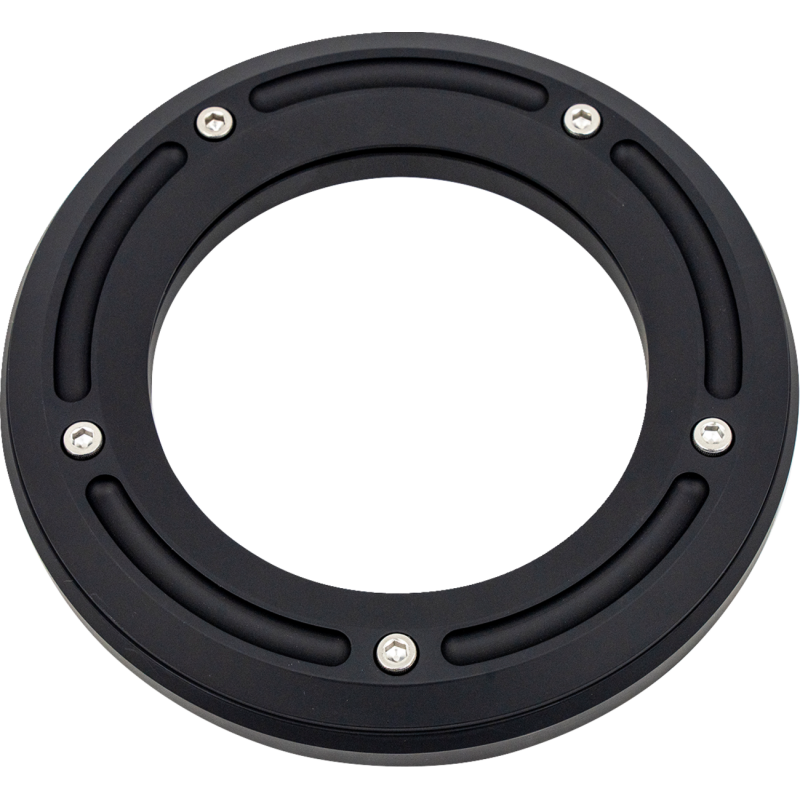 Assault Derby Cover - Matte Black - Big Twin