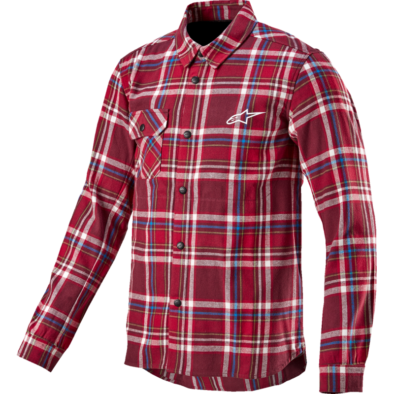 WHISTLER WIND BLOCK PLAID SHIRT - XXL - MAROON