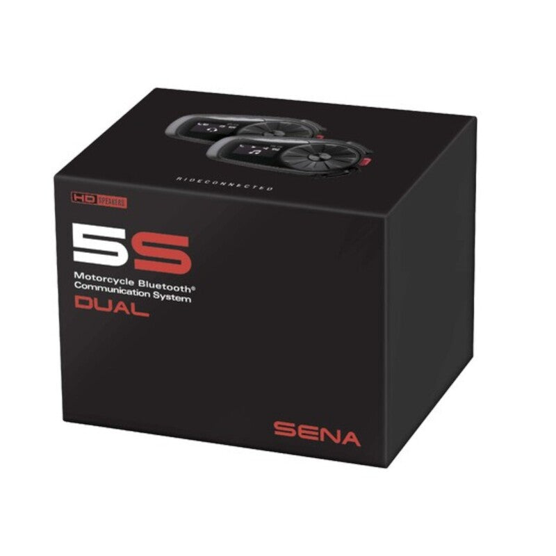 5S MOTORCYCLE BLUETOOTH COMMUNICATION SYSTEM DUAL PACK