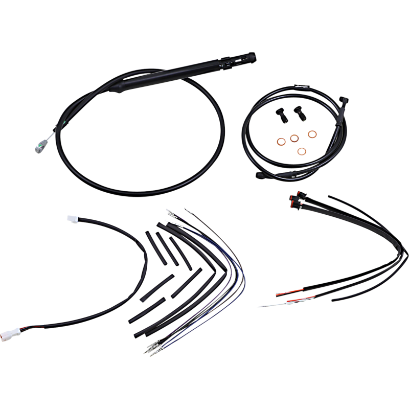 Control Kit - 12" Ape Hanger Handlebars
