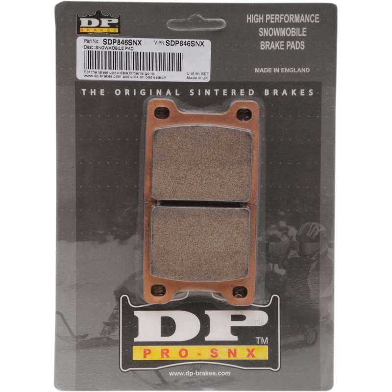 SDP846SNX SNOW HH COMPOUND BRAKE PAD SET