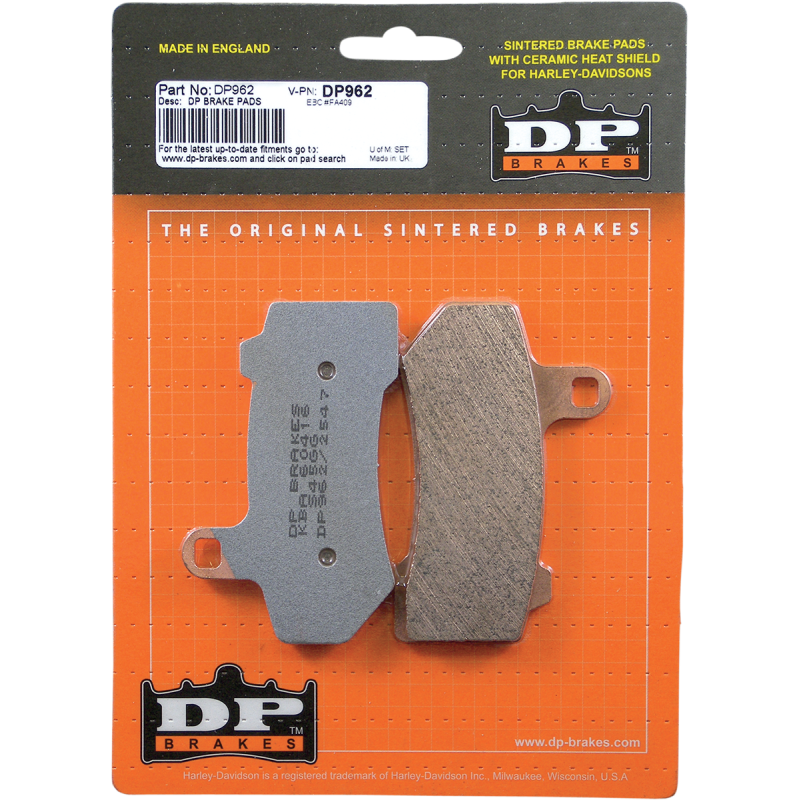 DP962 STANDARD COMPOUND BRAKE PAD SET