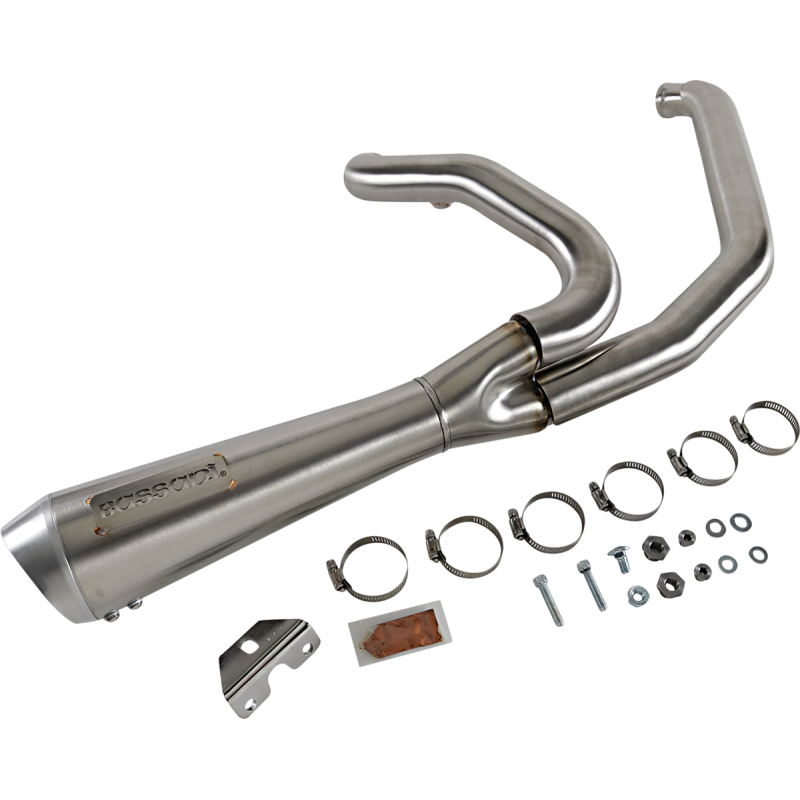 17-UP FL EXHAUST 2:1 SHORT MEGA SS