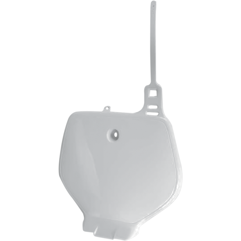 YZ125/250 92-99 FRONT # PLATE YZ 91WHITE