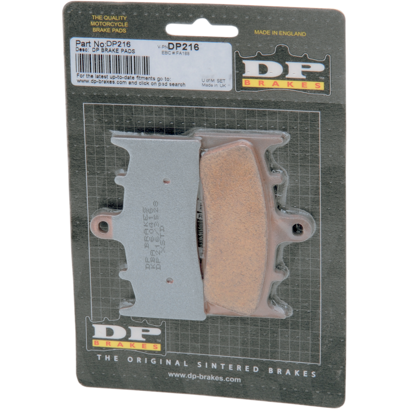 DP216 STANDARD COMPOUND BRAKE PAD SET