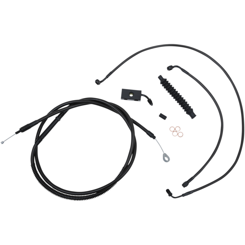 2018 Softail Cable Kit Midnight 12-14" Apes