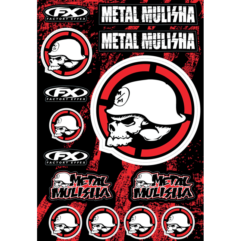 METAL MULISHA STICKER KIT 2 (13)