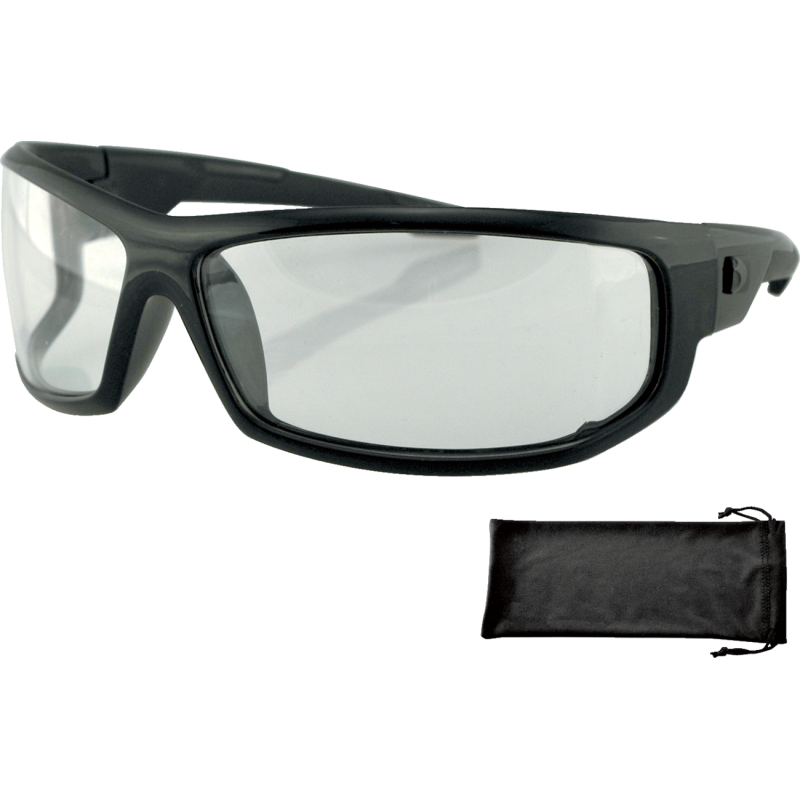 AXL BLK FRAME ANTI-FOG CLEAR LENSES