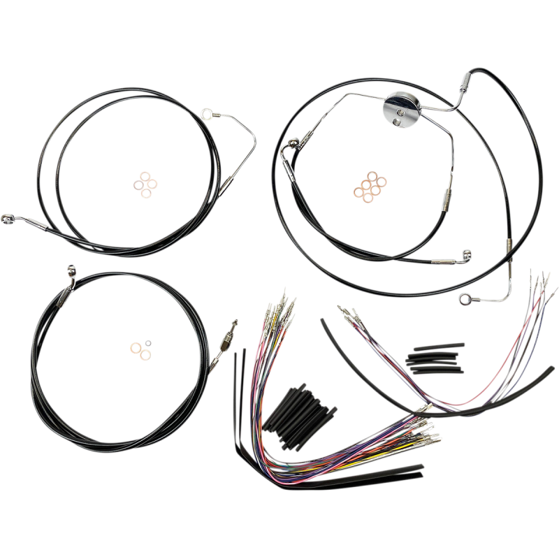 CONTROL CABLE KIT XR BLK