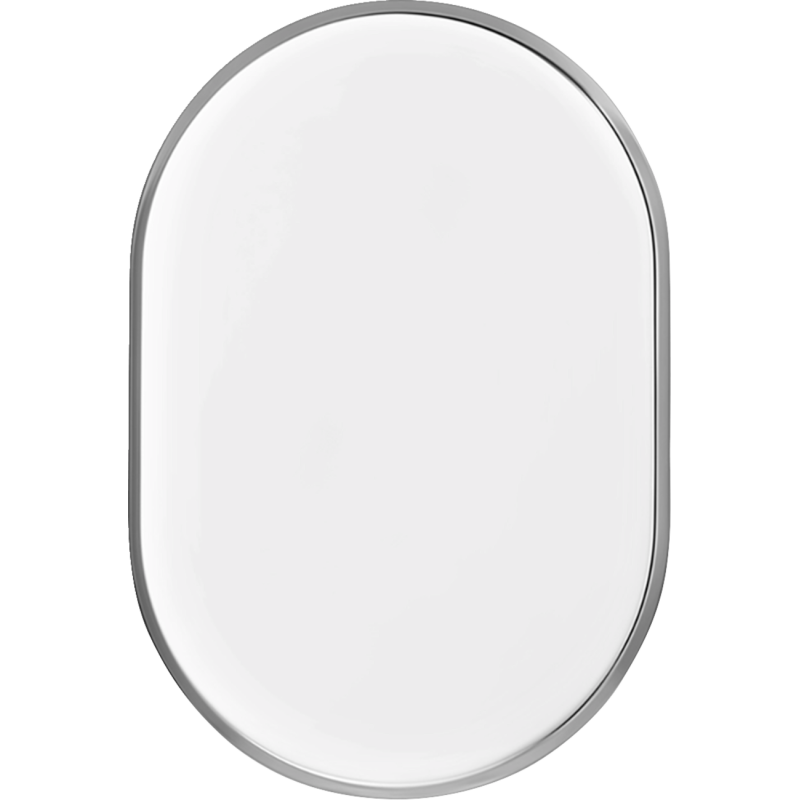 BACK FENDER COVER PLAIN SILVER-LEFT