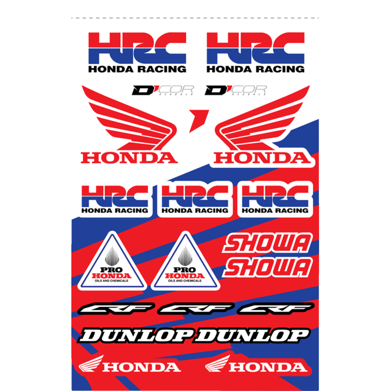 DCOR HRC DECAL SHEET