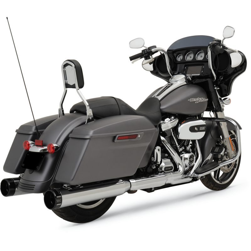 MUFFLERS 4.5"W/T 17-19 FLHT CHR