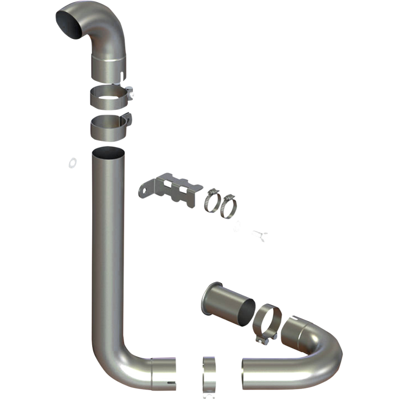 CAN AM-RENEGADE 800-12-16 SWAMP SERIES SNORKEL BRUSHED