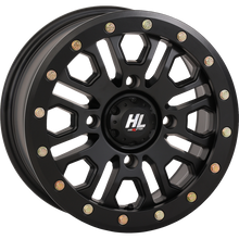 HL23 ALLOY 15X7 4/156 5+2 (+38mm) BEADLOCK MATTE BLACK W1