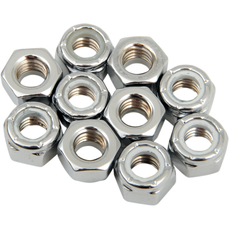 5/16-18 NYLOCK HEX NUT(10) CY-CHROME