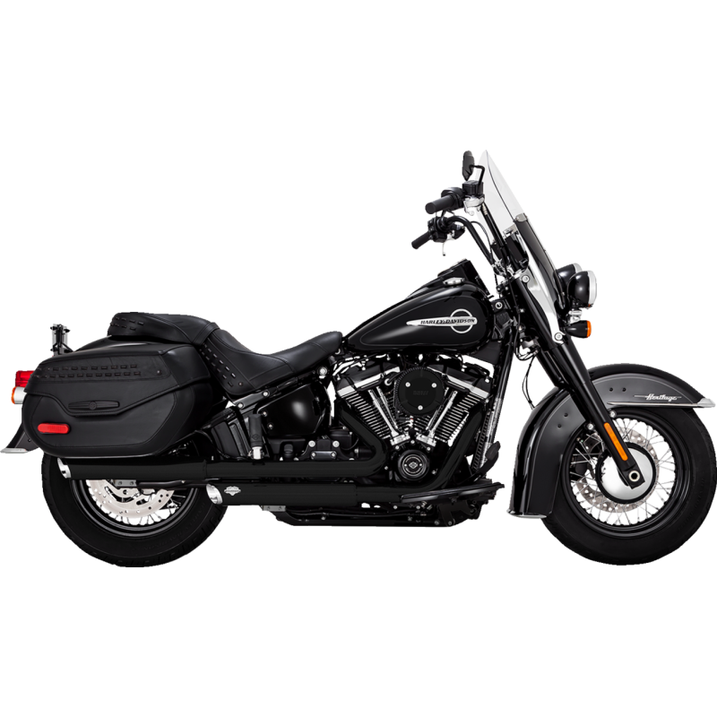 MUFFLERS TWIN SLASH PCX BLACK SOFTAIL