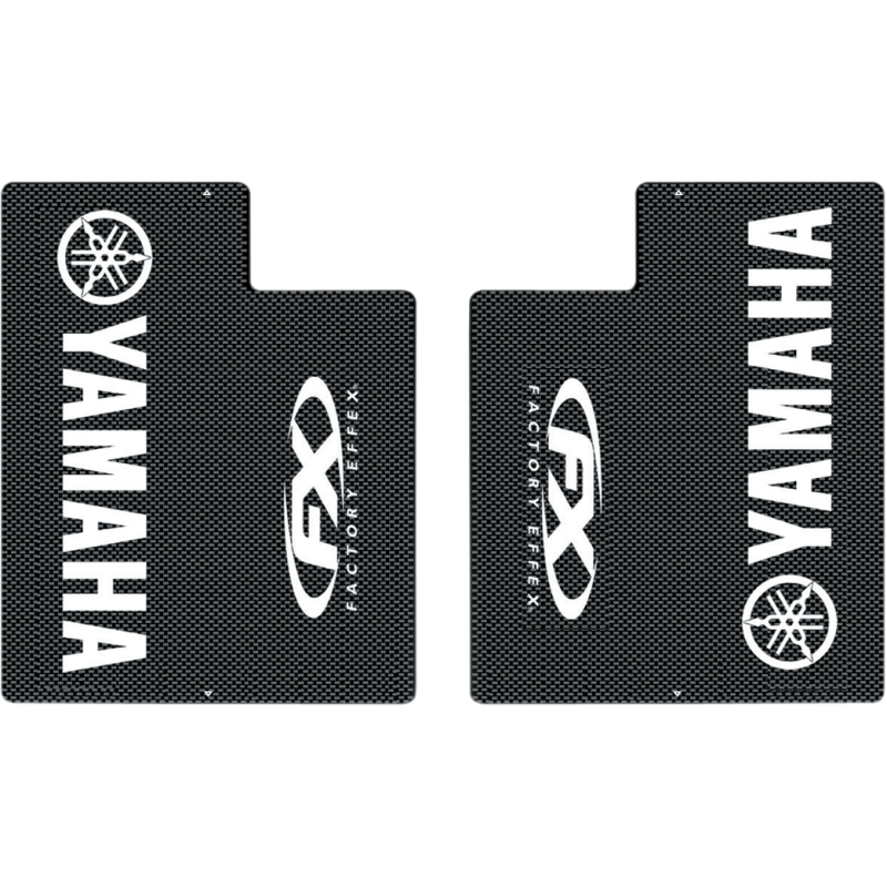 FORK SHIELD C/F - YAMAHA (WHITE)
