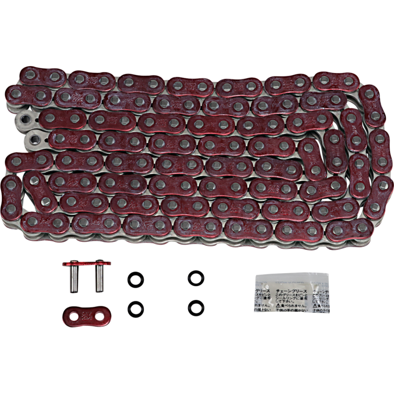 CHAIN 520ZVX3 X 120 LINK METALLIC RED