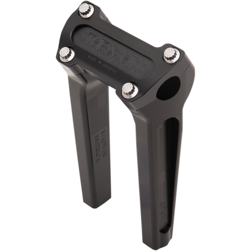 RISER 8" STRGHT BLK