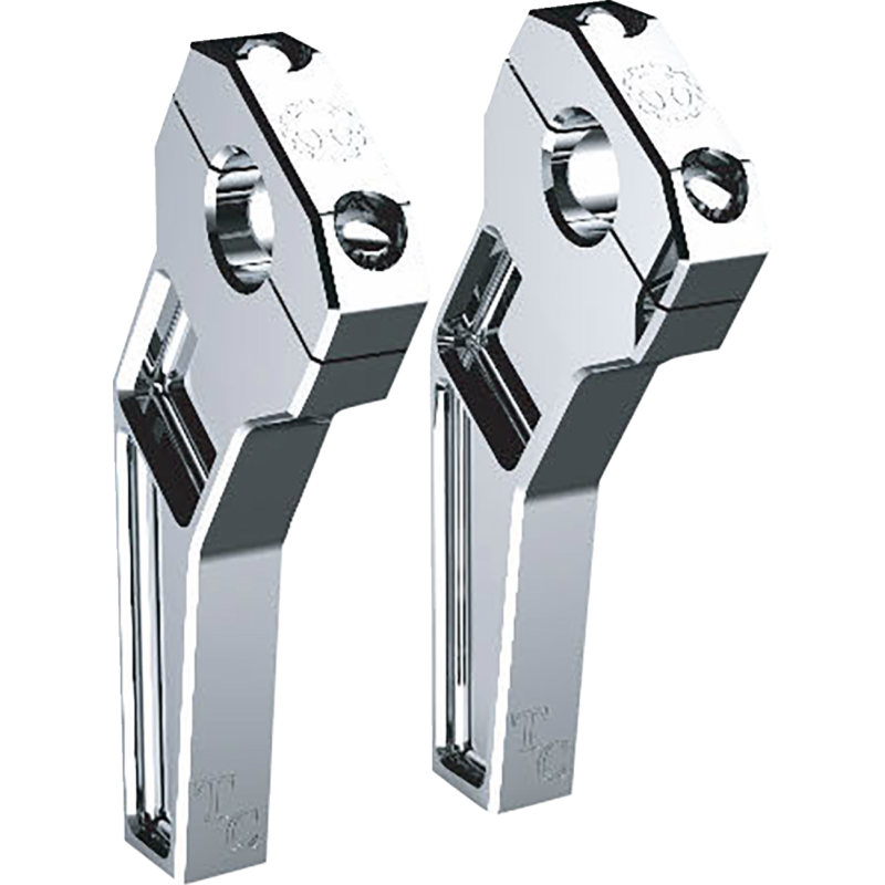 RISER PB 1" CLAMP 6" CHR