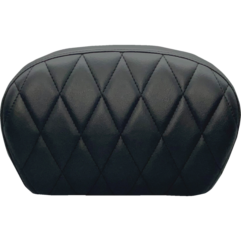 SISSY BAR PAD LARGE SGL DIAMOND DULL
