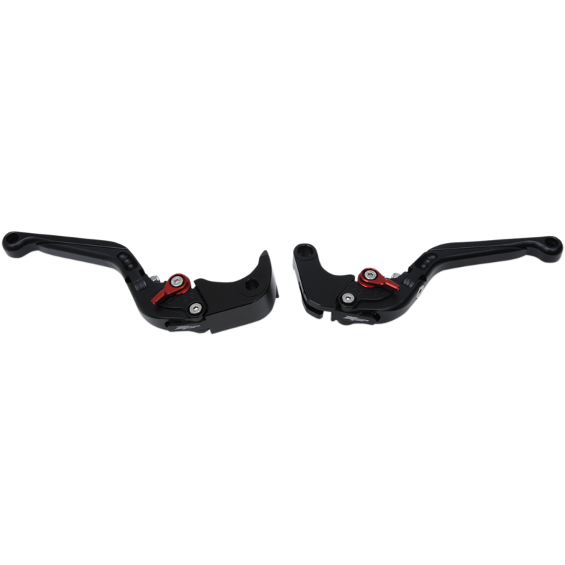 LEVER SET ADJ SUZ GSX-R600/R750 BLK