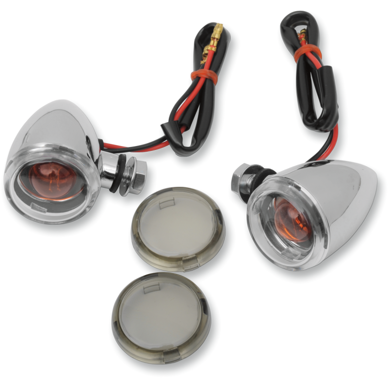 MINI DEUCE MARKER LIGHTS CLR/SMK (PR)