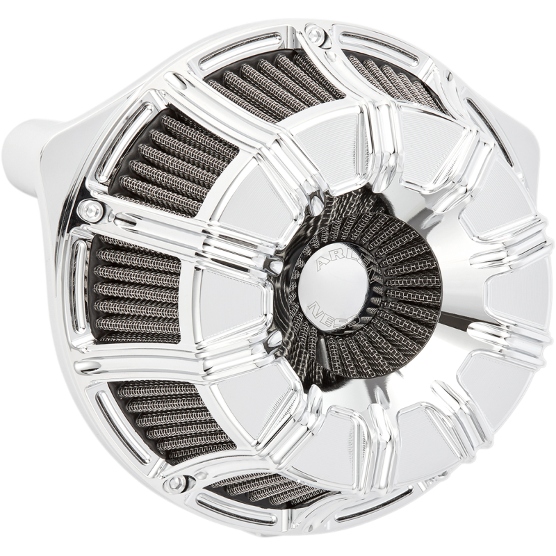 08-16 FLT 10 GAUGE INVRTD BG SCKR CHROME