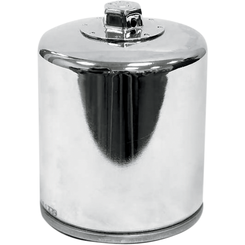 KN-174C CHROME HIGH PERF. OIL FILTER K&N