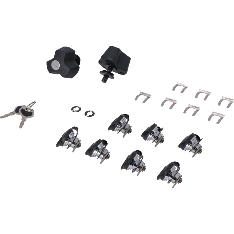 TRAX LOCK SET W ANTITHEFT PROTECT PRO 9 LOCKS 2 KEY