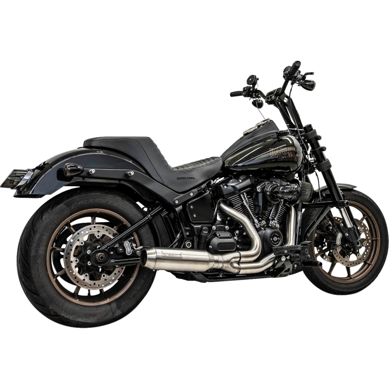 18-UP FXFB EXHAUST 2:1 SUPERBIKE 4" SS