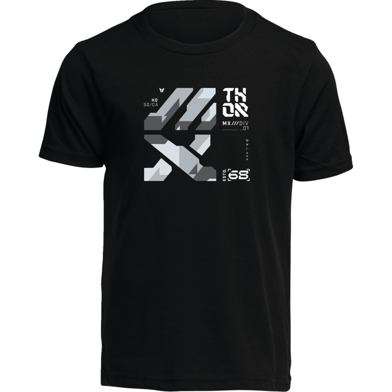 TEE YOUTH FORGE BLACK M