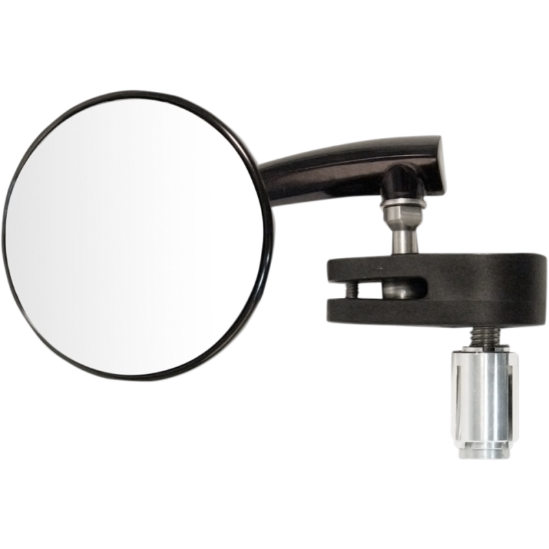 MIRROR BAR END L/H BLK