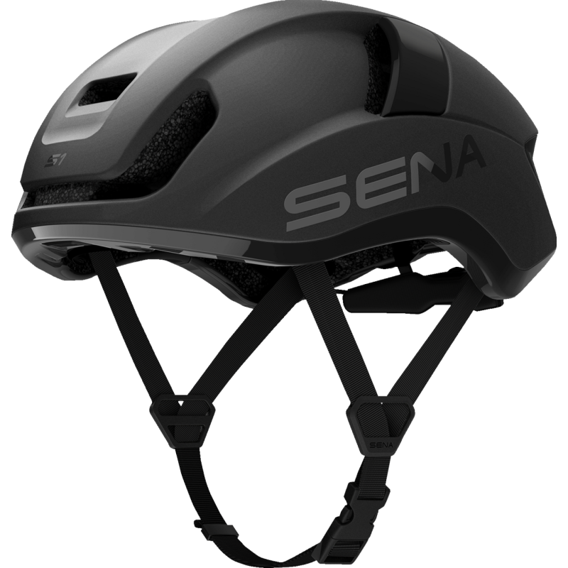 S1 SMART CYCLING HELMET MATTE BLACK M SIZE
