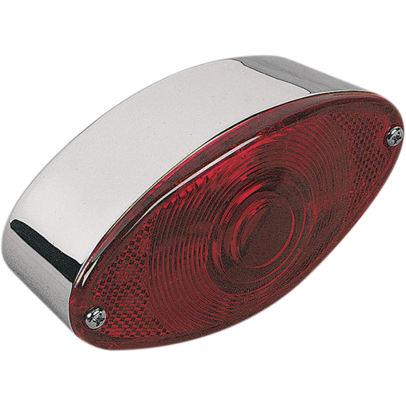 LED CATEYE TAIL LIGHT W/ RED LENS EA