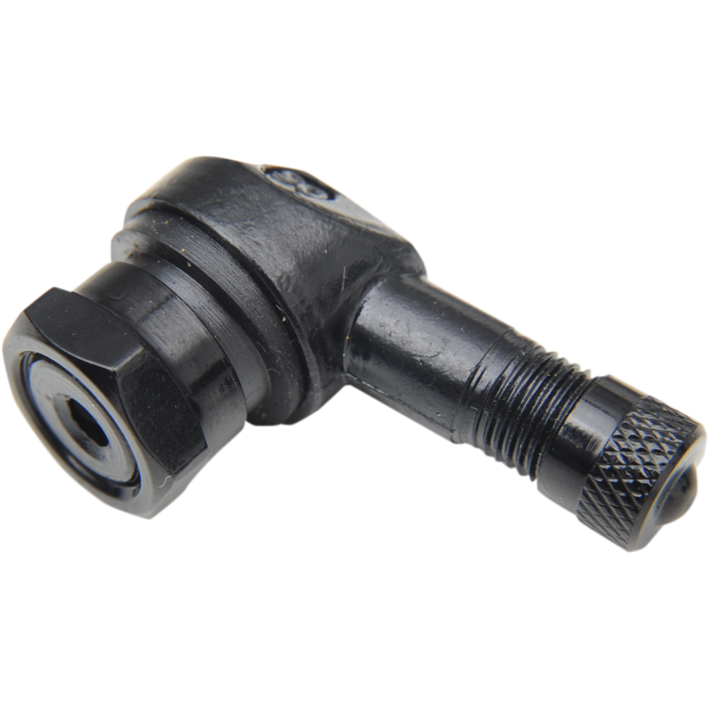 10MM METAL 90 VALVE STEM, BLK