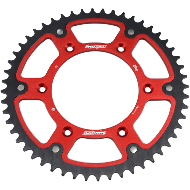 SPROCKET STEALTH 52T RED