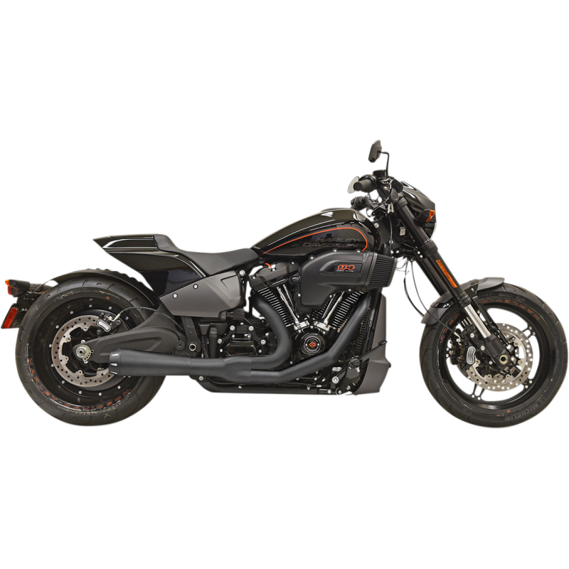 18-UP FLFB EXHAUST RR3 2:1 BLK