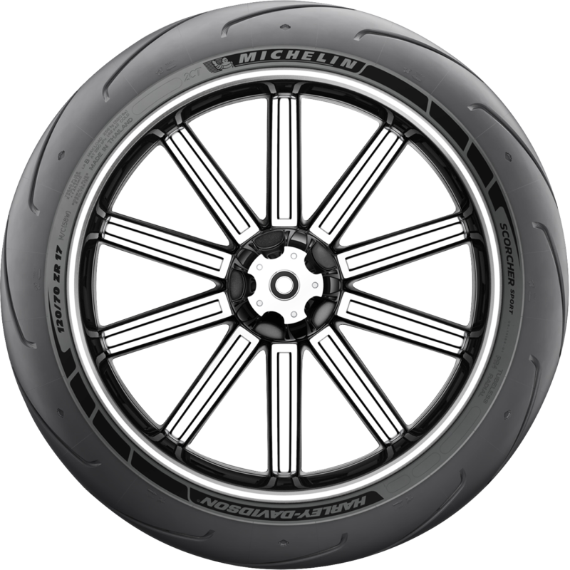 120/70ZR17 (58W) SCORCHER SPORT FRONT