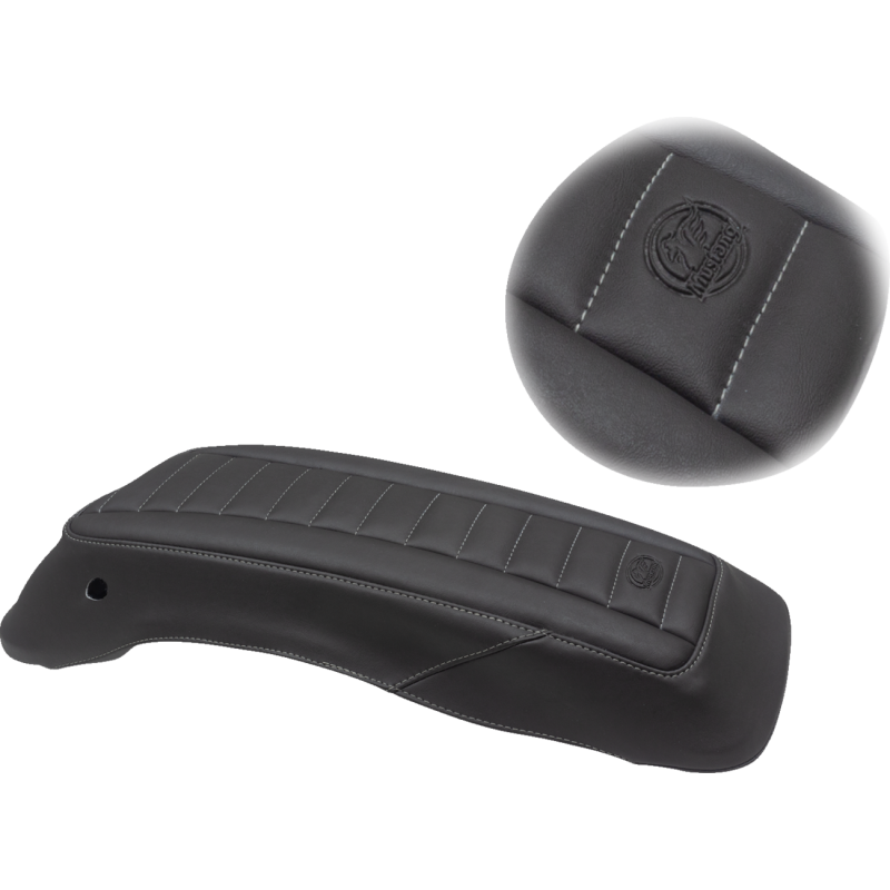 Saddlebag Covers Blk/Grey stitch FL Touring 14-25