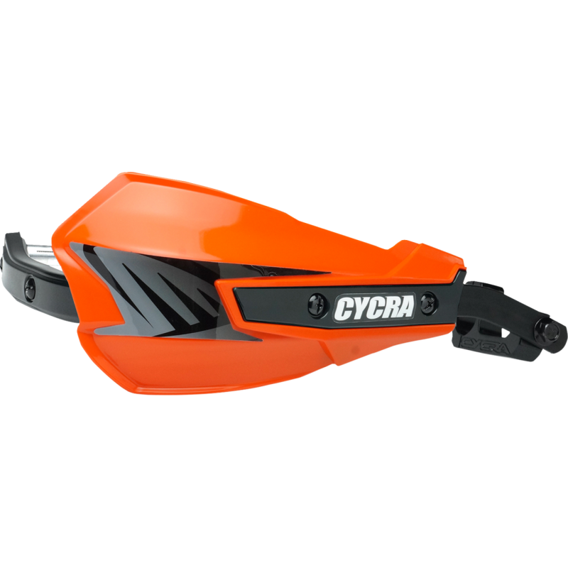 VORTEX HAND GUARD/W UNIVERSAL U-CLAMPS - ORANGE