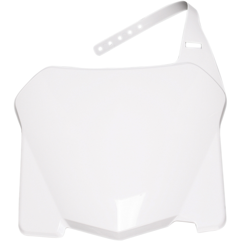FR#PLATE-CRF250R:08-09 CRF450R:08 WHITE