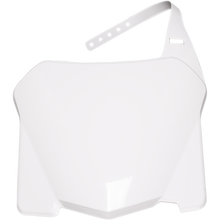 FR#PLATE-CRF250R:08-09 CRF450R:08 WHITE