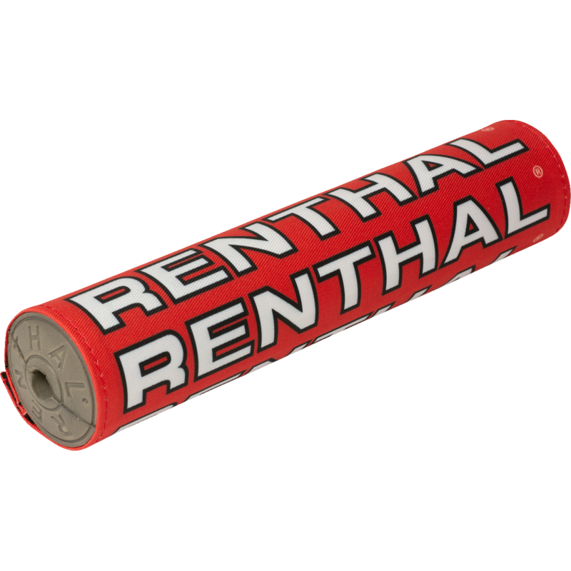 RENTHAL VINTAGE CLOTH SX BAR PAD RD/BK/WH GREY FOAM 10" P352