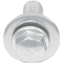 M6-1.0x16 8mm Hex Flange Bolt w 16mm Washer  (10Pk)