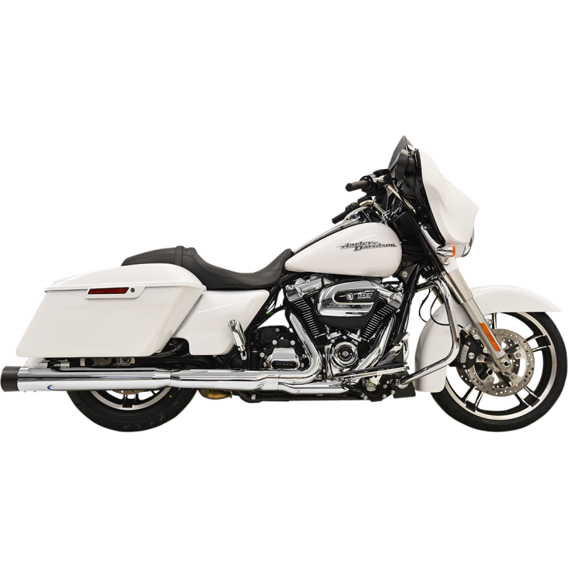 17-UP FL MUFFLERS 4" STRGHT CAN  CHR/BLK TIPS